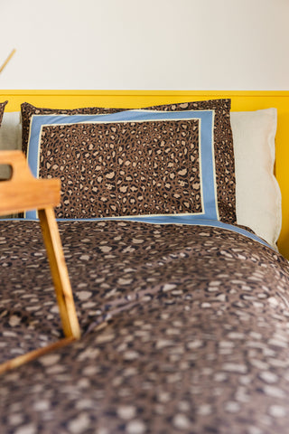 karavan clothing planet homeware collection fall winter 25 26 pillow case set leopard