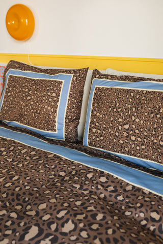 karavan clothing planet homeware collection fall winter 25 26 pillow case set leopard