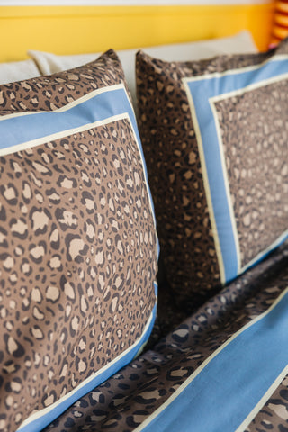 karavan clothing planet homeware collection fall winter 25 26 pillow case set leopard