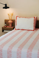 karavan clothing planet homeware collection spring summer 25 fitted sheet 160x200 hearts
