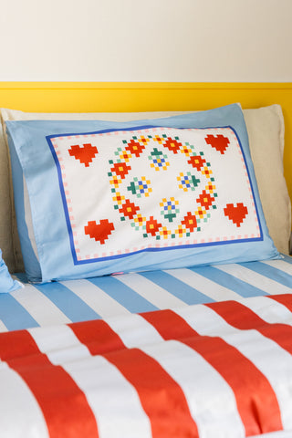 Fitted Sheet (Light Blue)