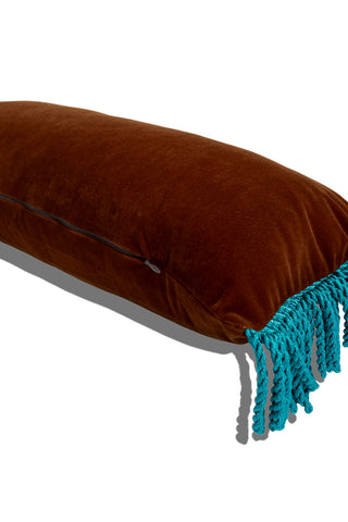 Velvet Pillow Case (Brown)