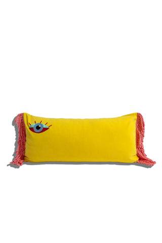 Velvet Pillow Case (Yellow)