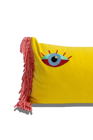 Velvet Pillow Case (Yellow)