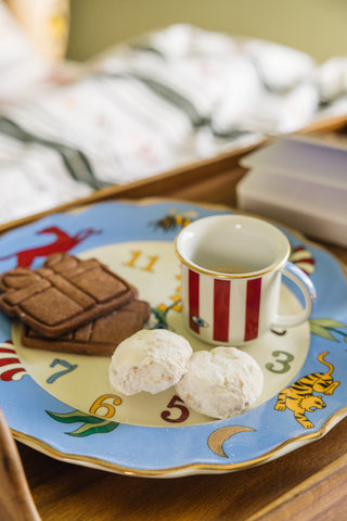 Porcelain Dinner Plate (Clock)