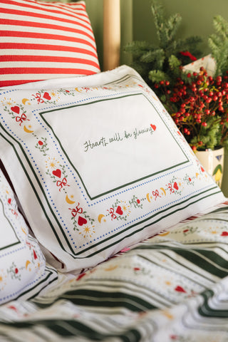 karavan clothing planet homeware collection fall winter 25 26 pillow case set christmas