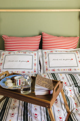 karavan clothing planet homeware collection fall winter 25 26 pillow case set christmas