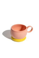 karavan clothing fashion spring summer 25 planet karavan donut coffee mug pink