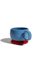 karavan clothing fashion spring summer 25 planet karavan donut coffee mug light blue
