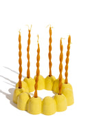 karavan clothing fashion spring summer 25 planet karavan candle holder yellow