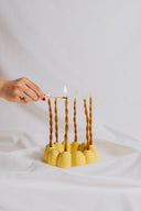 karavan clothing fashion spring summer 25 planet karavan candle holder yellow