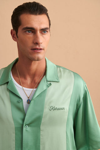 karavan clothing that moment spring summer 24 men dominic shirt mint