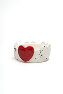 karavan planet fall winter 26' collection bowl ceramic dots hearts