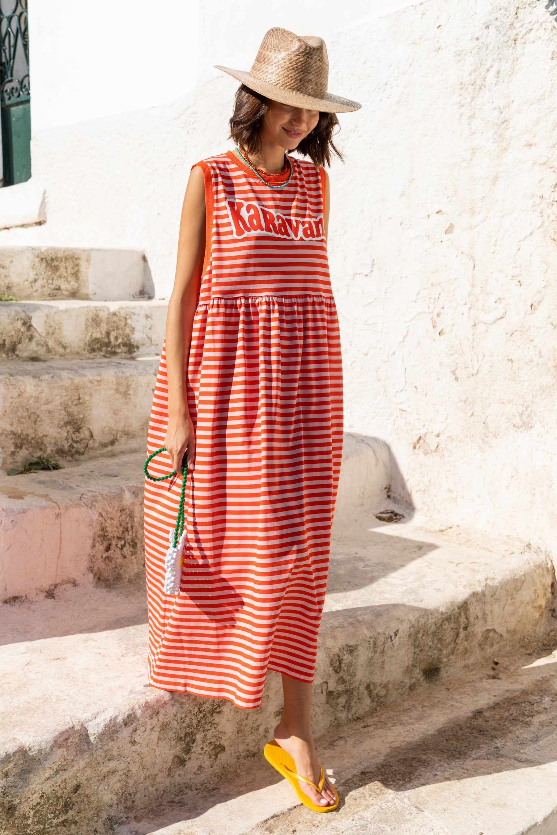 karavan red dress Iro Dress (Red) Karavan Clothing