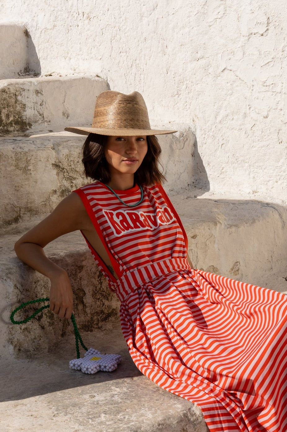 karavan red dress Sienna Dress (Red) Karavan Clothing