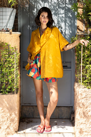 karavan clothing fashion spring summer 26 nai special issue collection stefania shorts tulips pattern
