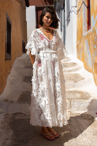 karavan clothing fashion spring summer 26 nai special issue collection cameron dress white lace