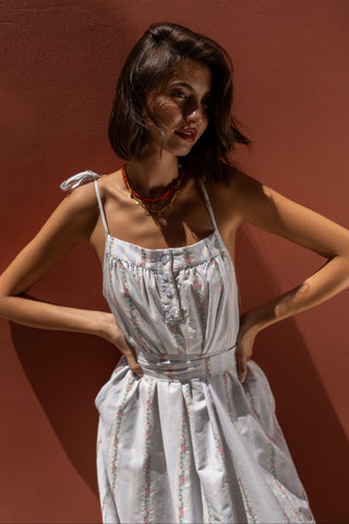 karavan clothing fashion spring summer 26 nai special issue collection nemie dress white pink floral