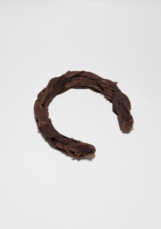 Perla Headband (Brown)