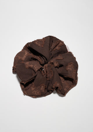 Silvia Scrunchie (Brown)