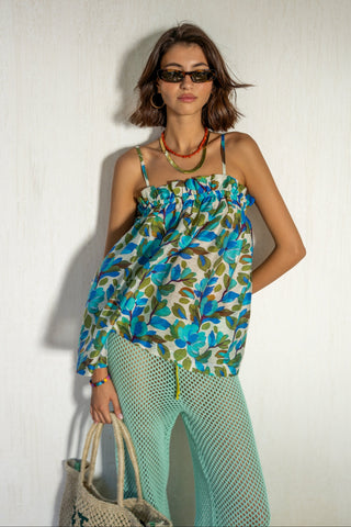 karavan clothing fashion spring summer 26 nai special issue collection serafina top floral purple