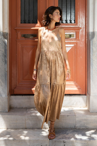 karavan clothing fashion spring summer 26 nai special issue collection ida dress beige