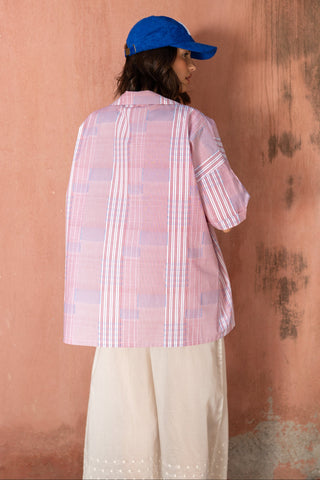 karavan clothing fashion spring summer 26 nai special issue collection zinnia shirt checked red pink