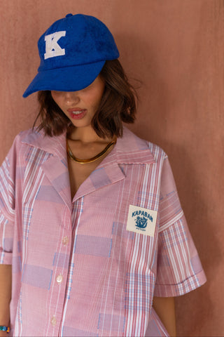 karavan clothing fashion spring summer 26 nai special issue collection zinnia shirt checked red pink