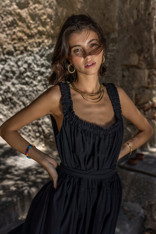 karavan clothing fashion spring summer 26 nai special issue collection laura dress black