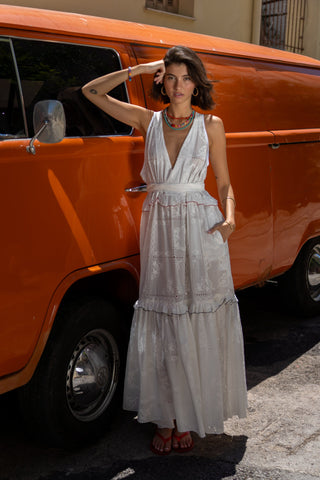karavan clothing fashion spring summer 26 nai special issue collection victoria dress white lace