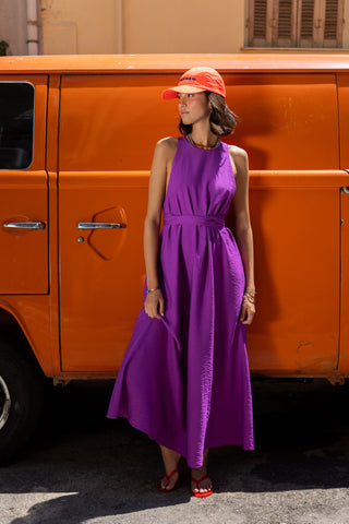 karavan clothing fashion spring summer 26 nai special issue collection cyrus dress purple