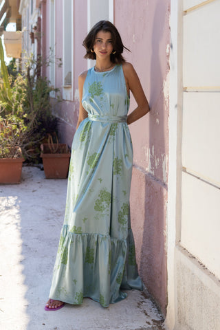 karavan clothing fashion spring summer 26 nai special issue collection selma dress ciel lime floral