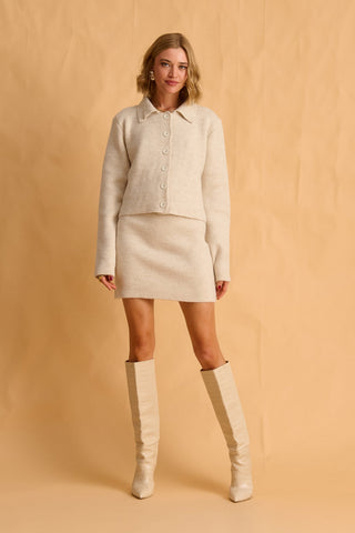 karavan clothing fashion fall winter 25 homecoming krvn collection abigail knitted top ivory