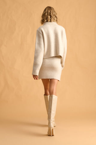 karavan clothing fashion fall winter 25 homecoming krvn collection abigail knitted top ivory