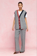 karavan fall winter 26' collection betsy knitted vest grey