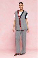 karavan fall winter 26' collection leona knitted trousers grey