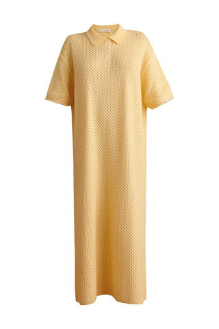 karavan clothing fashion spring summer 24 that moment eduardo dress yellow