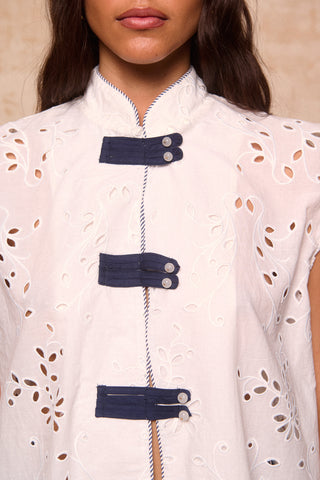 karavan clothing fashion spring summer 26 nai collection amaya shirt off white