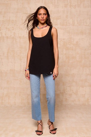 karavan clothing fashion spring summer 26 nai collection elina tank top black white