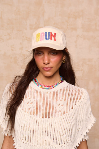 Cathy Dad Hat (Ivory)