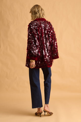 karavan clothing fashion fall winter 25 krvn homecoming collection marietta kimono bordeaux