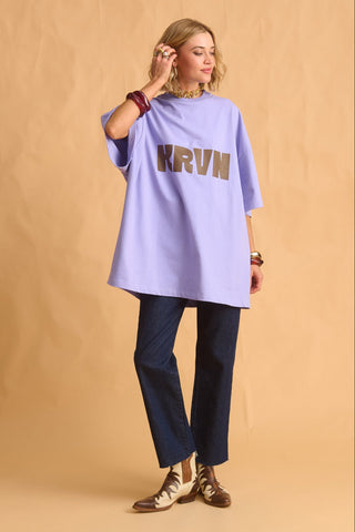 karavan clothing fashion fall winter 25 homecoming krvn collection xenia tee lilac