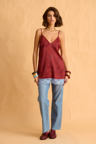 karavan clothing fashion fall winter 25 krvn homecoming collection carly top bordeaux