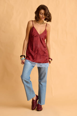 karavan clothing fashion fall winter 25 krvn homecoming collection carly top bordeaux