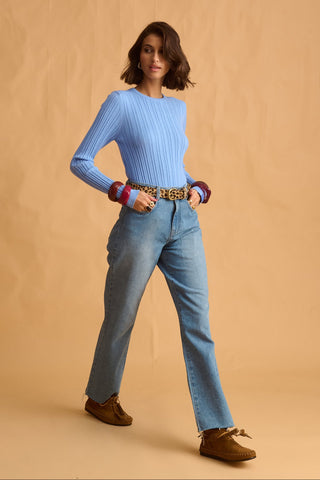 karavan clothing fashion fall winter 25 homecoming collection elif jeans light denim