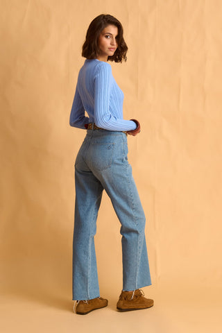 karavan clothing fashion fall winter 25 homecoming collection elif jeans light denim