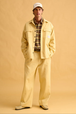 karavan clothing fashion fall winter 25 homecoming men collection fred shacket butter