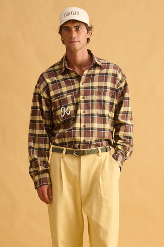 karavan clothing fashion fall winter 25 homecoming men collection baoko belt green leather