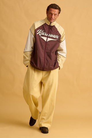 karavan clothing fashion fall winter 25 homecoming men collection howard jacket brown ivory