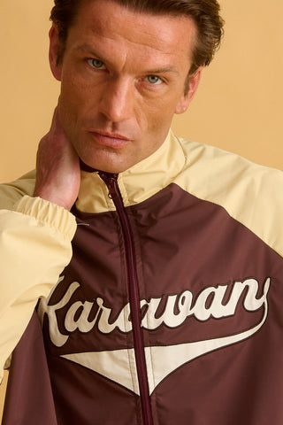 karavan clothing fashion fall winter 25 homecoming men collection howard jacket brown ivory